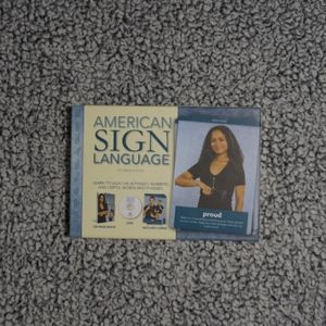 American Sign Language Book Flashcards DVD